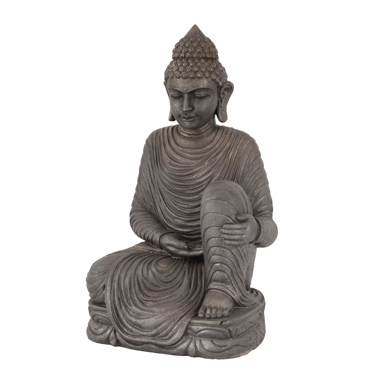 Dark Brown Traditional Buddha Garden Sculpture 19 X 15 X 36 Michaels dark-brown-traditional-buddha-garden-sculpture-19-x-15-x-36-michaels